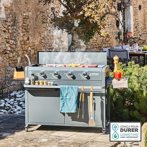 Découvrez notre test détaillé de la plancha Lola à gaz avec 4 brûleurs performants. Idéale pour 14 convives, retrouvez avis, caractéristiques et performances.