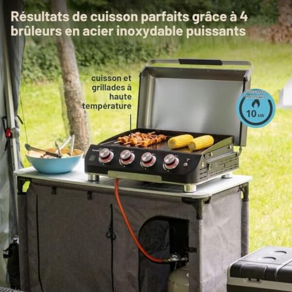 Découvrez notre test complet de la plancha à gaz Skandika Palo 4 brûleurs : performances, avantages et verdict final pour bien choisir votre plancha. 
