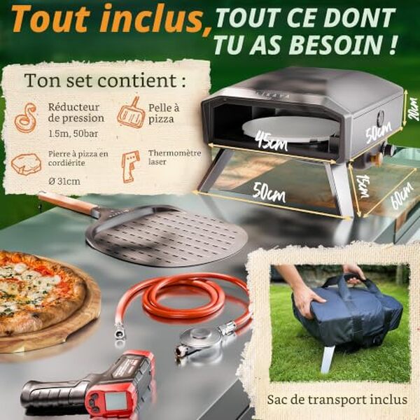 Découvrez notre test détaillé du four à pizza LIKAYA NeroSpin 30 cm : performances, efficacité et avantages pour votre jardin. Avis complet et conseils d'achat. 