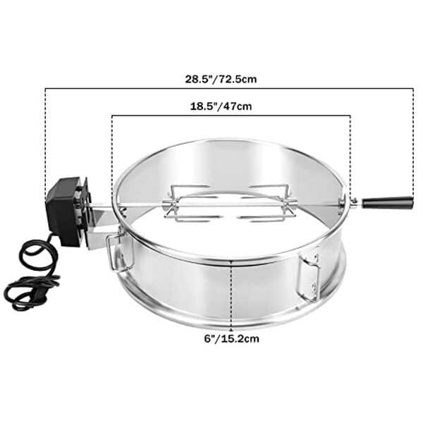 Découvrez notre test détaillé du kit onlyfire pour Weber 47 cm : tournebroche et pizza ring pour transformer votre barbecue en cuisine extérieure complète.