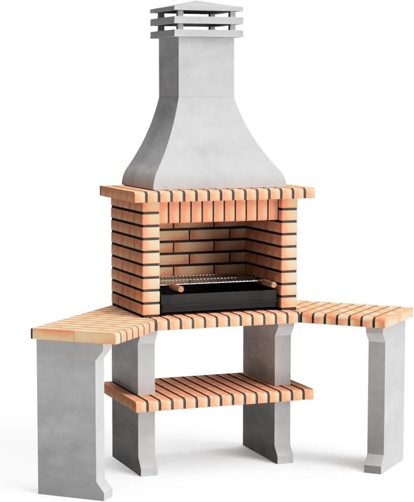 Test : barbecue Movelar Roma avec tables latérales en béton réfractaire