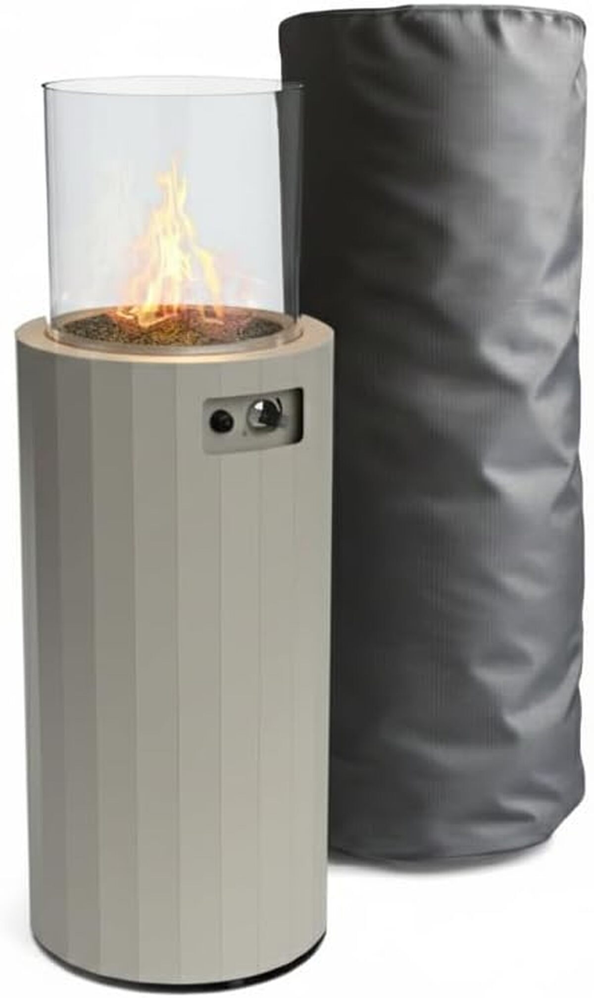 Test : cheminée à gaz Planika pour jardin et terrasse