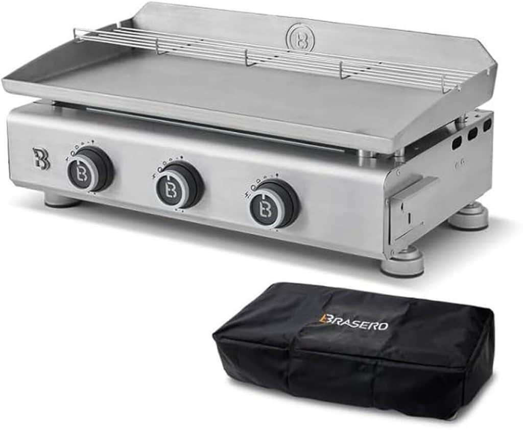 Test de la plancha gaz Silvia IIG Evo Inox par Brasero : puissance et performance