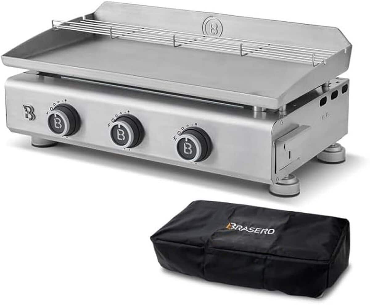 Test de la plancha gaz Silvia IIG Evo Inox par Brasero : puissance et performance