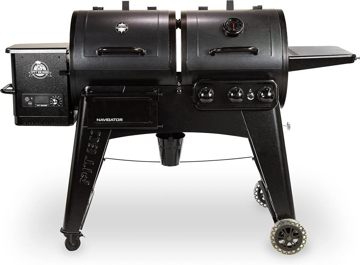 Test du barbecue combo Pit Boss Grills Navigator PB1230