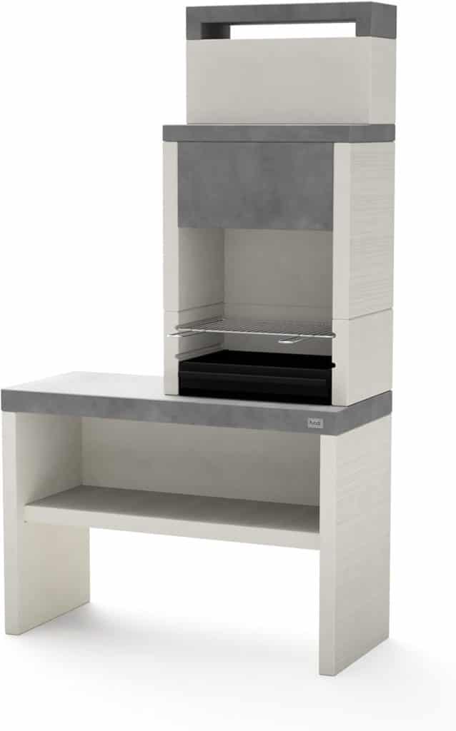 Test du barbecue fixe TUOZI PLAN 2 : grande surface de cuisson