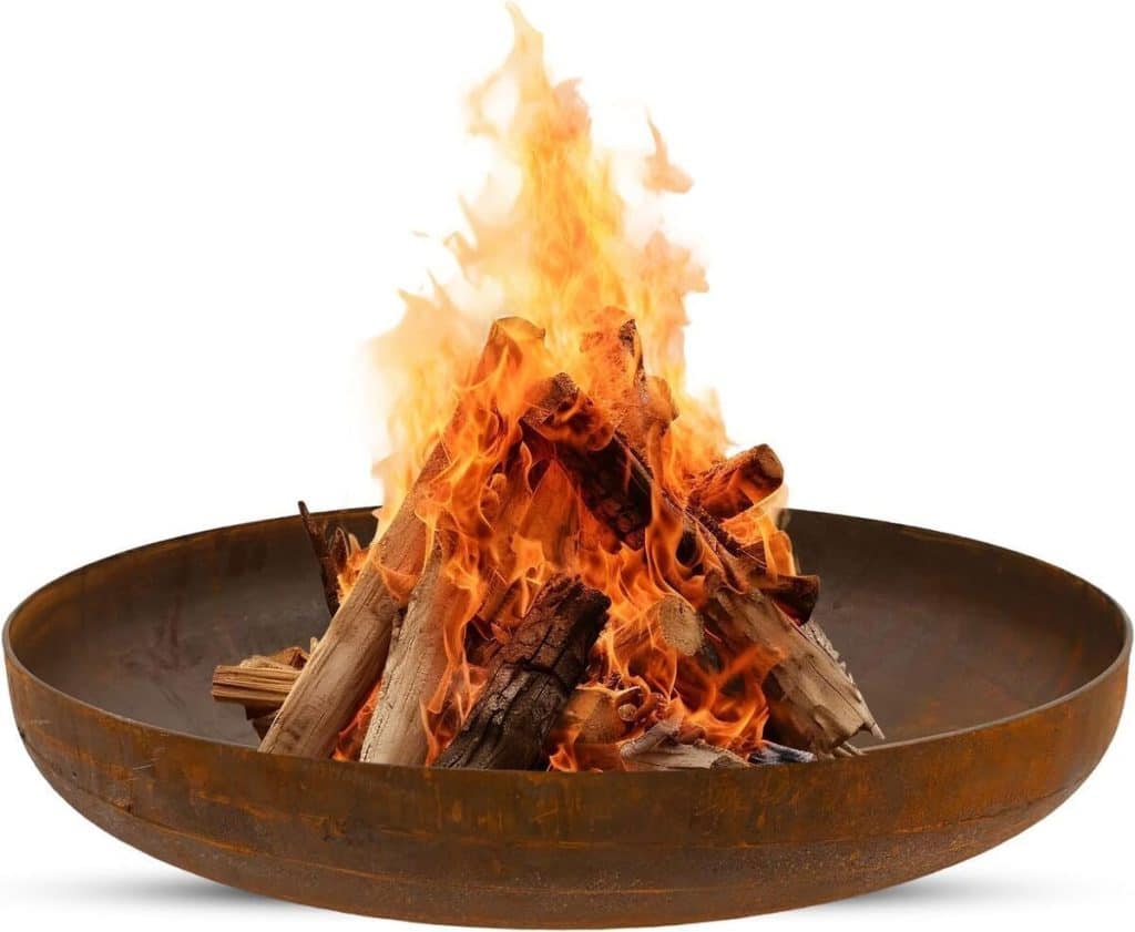 Test du brasero BonFeu BonBowl : barbecue en acier corten
