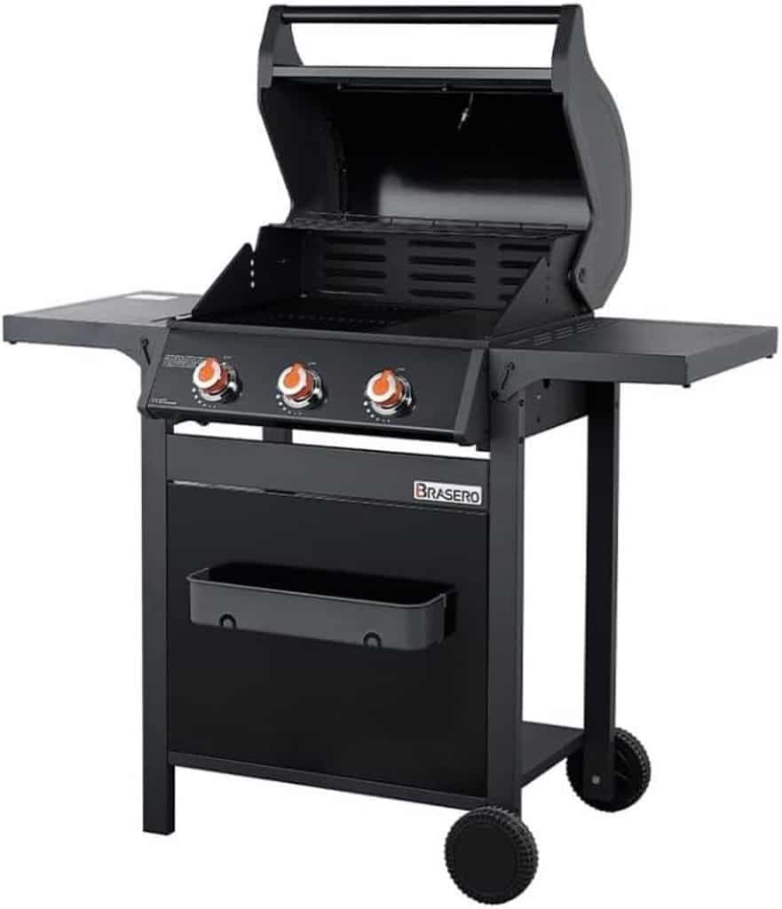 Test du brasero Favex Spring II : barbecue gaz 3 brûleurs performant
