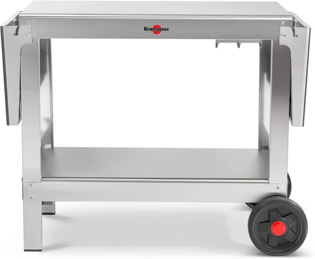 Test du chariot extérieur Krampouz KHEA05 : l'acier inoxydable au service de votre BBQ