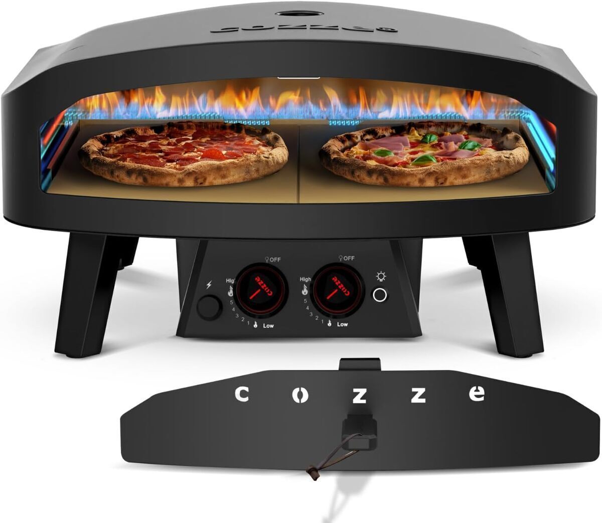 Test du four à pizza gaz cozze 24" édition noire : rapide et performant