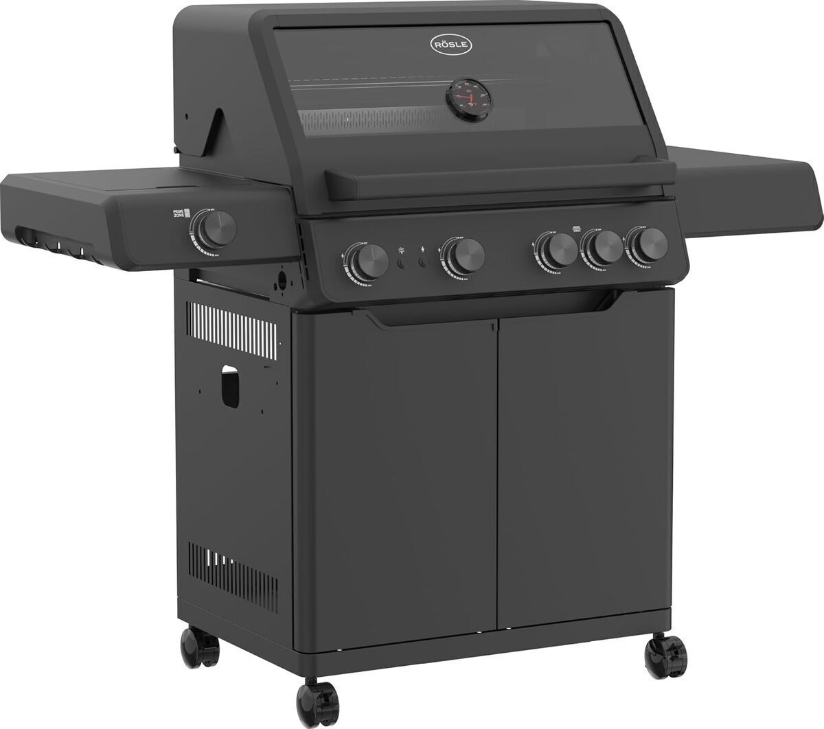 Test du gril à gaz RÖSLE Allflame Hero 4-4 brûleurs