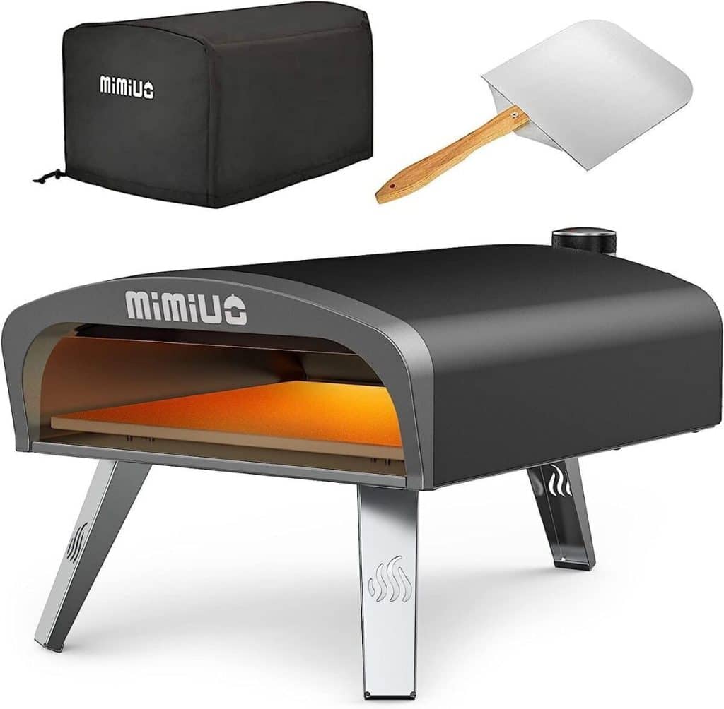 Test : mimiuo four à pizza portable au gaz pour l'extérieur