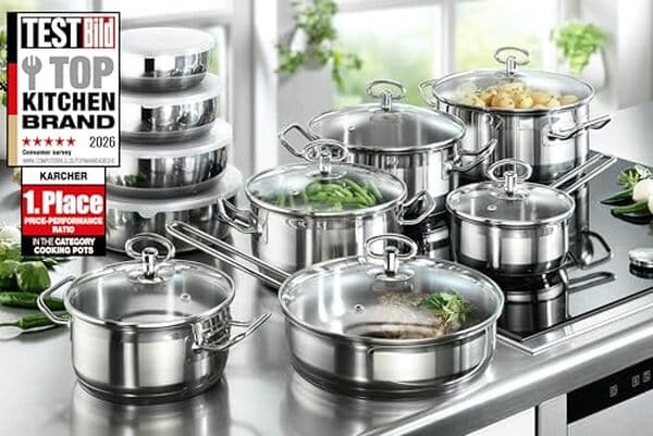 Découvrez notre test détaillé de la batterie cuisine Karcher 20 pièces : qualité, performances et prix. Avis complet pour bien choisir votre batterie.