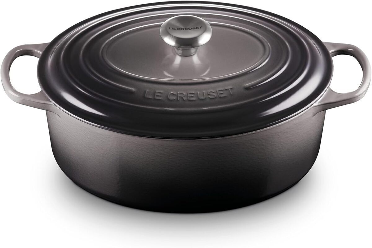 Test : cocotte ovale Le Creuset Signature 31 cm - Flint