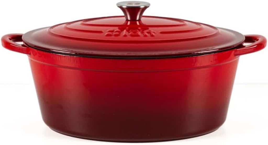 Test de la cocotte Lätt Home 33 cm en fonte émaillée