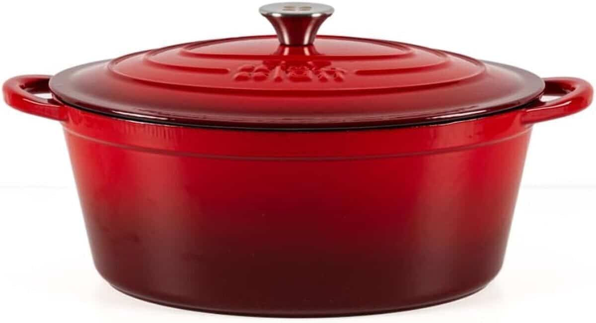 Test de la cocotte Lätt Home 33 cm en fonte émaillée