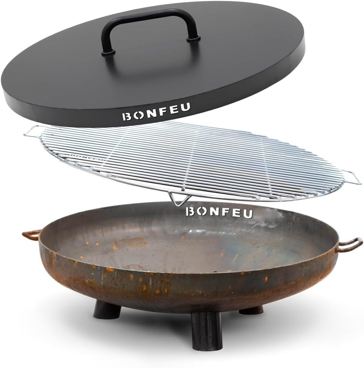 Test du brasero BonFeu BonBowl 80 cm en acier corten