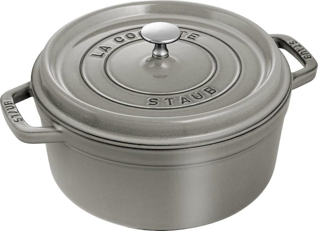 Test : sTAUB cocotte en fonte Ø 24 cm, gris graphite