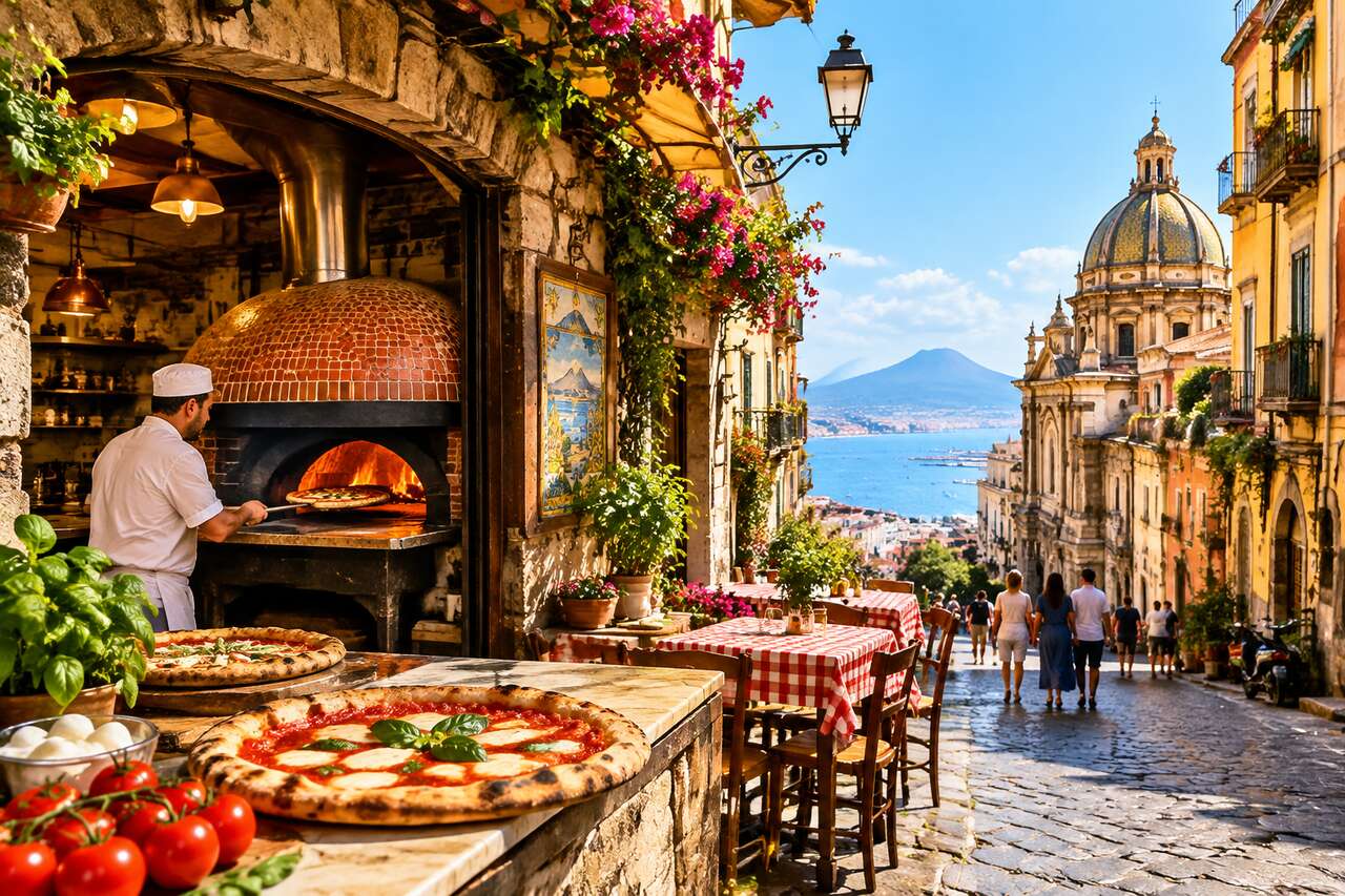 Découverte historique : première pizzeria au monde à Naples