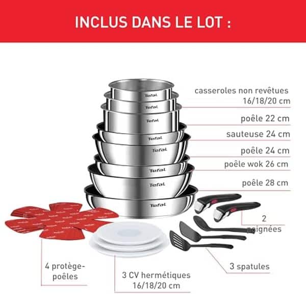 Test complet de la batterie Tefal Ingenio Emotion L897SK04 : découvrez sa polyvalence, sa praticité et ses performances pour équiper votre cuisine