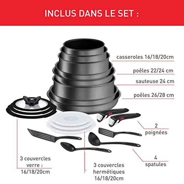 Découvrez notre test complet de la batterie Tefal Ingenio Daily Chef : qualité, durabilité et efficacité de cet ensemble de casseroles et poêles pour votre cuisine.