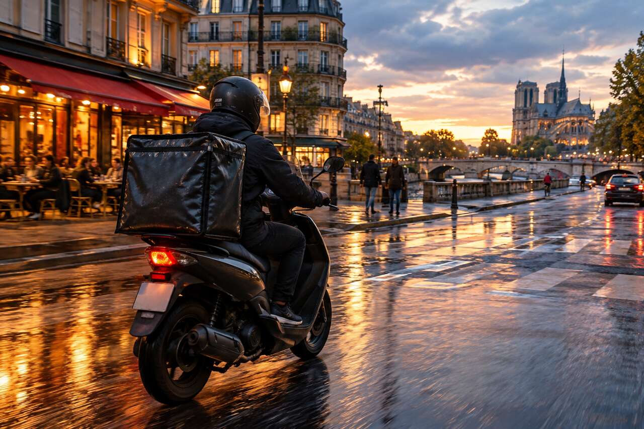 Le quotidien surprenant des livreurs de pizza : 1 500 km par mois