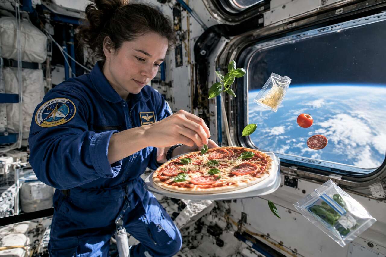 La pizza dans l'espace : une première révolution culinaire