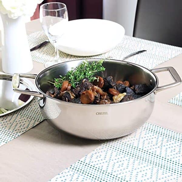 Découvrez notre test complet du faitout inox 24 cm Cristel Castel'Pro : performances, avantages et verdict final pour bien cuisiner