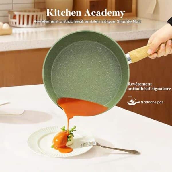 Découvrez notre test détaillé de la batterie de cuisine Kitchen Academy 17 pièces induction : qualité, performance et durabilité pour votre cuisine. 