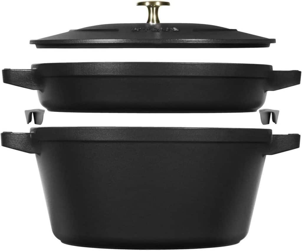 Test : casseroles en fonte noire Staub