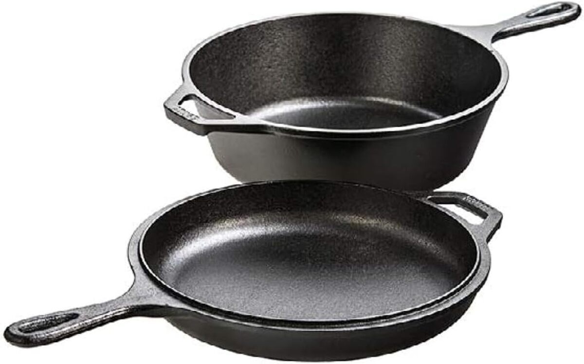 Test : cocotte 3L et poêle Lodge en fonte sans PFAS
