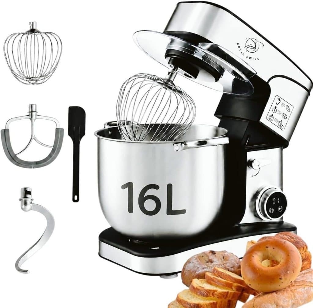 Test du robot pâtissier Royal Swiss 2800W, puissance et grande capacité