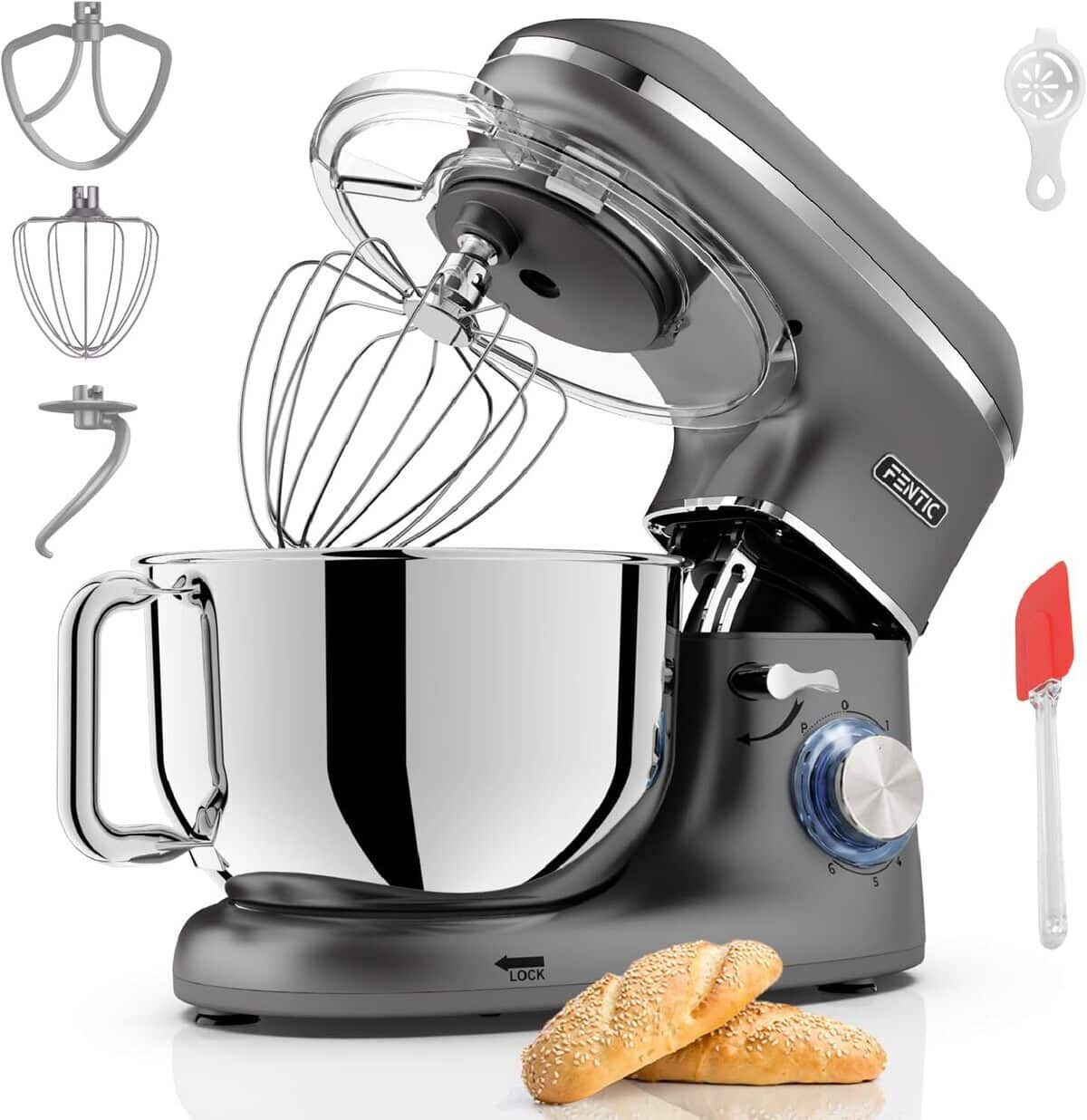 Test : robot pâtissier Fentic 2000W avec bol en inox