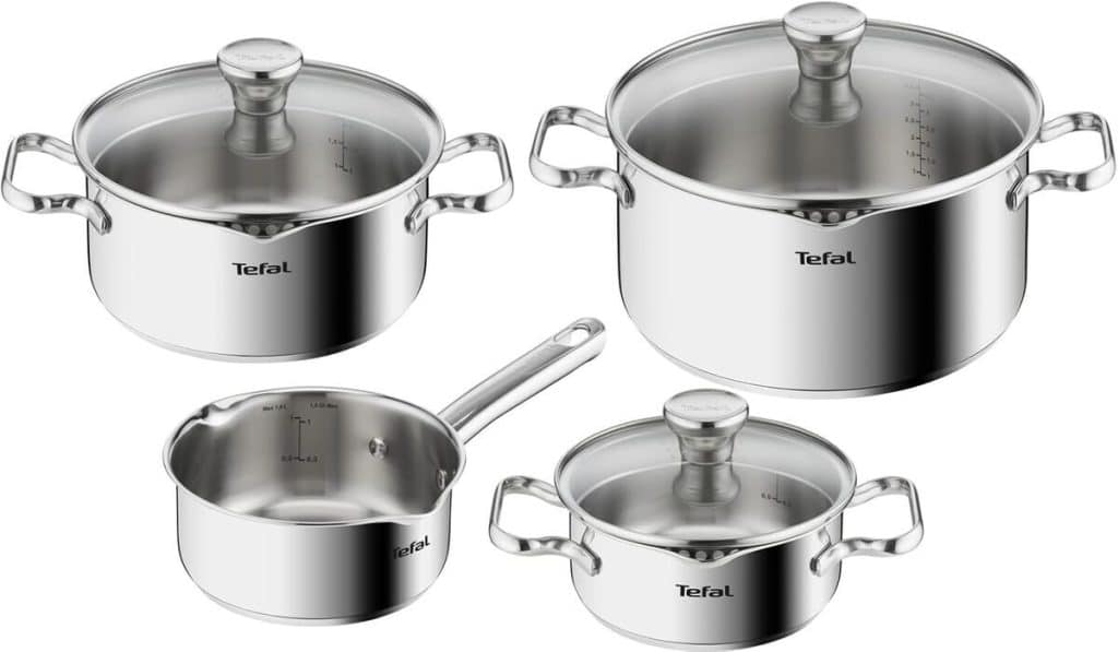 Test Tefal Duetto A705A835 : batterie de cuisine inox induction