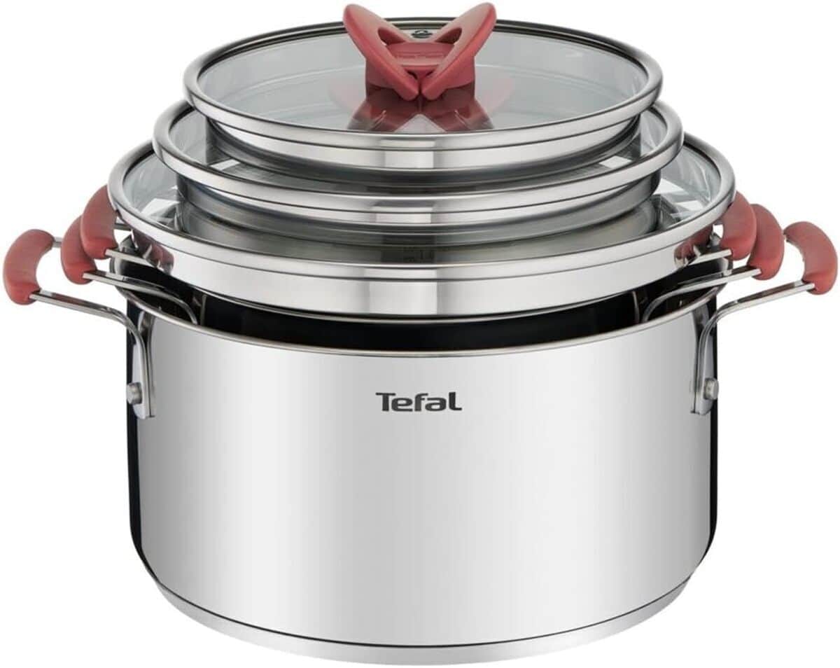 Test : tefal Opti'Space faitouts empilables en inox