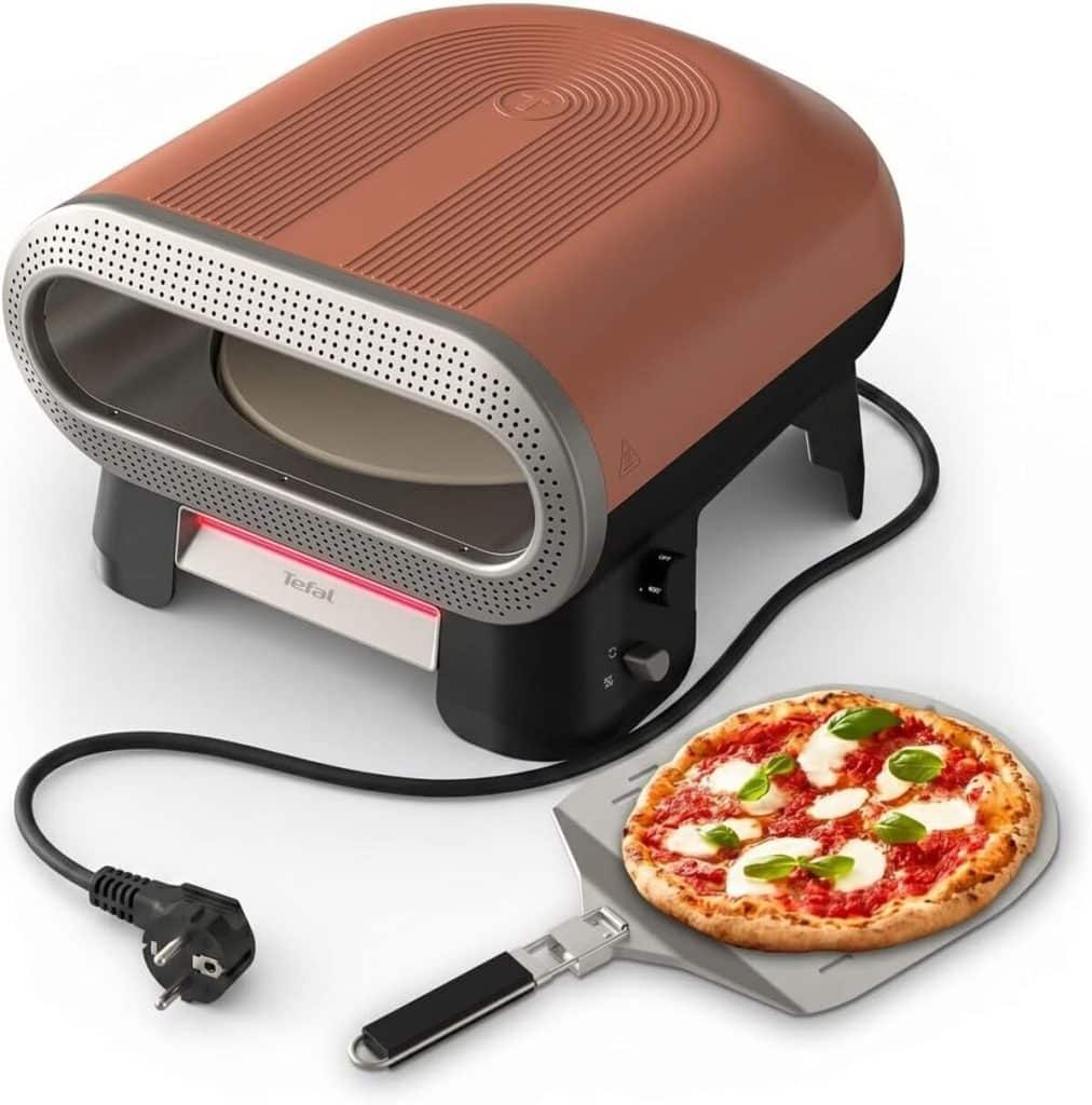 Test Tefal Pizza Pronto : four électrique 2600W avec pierre rotative